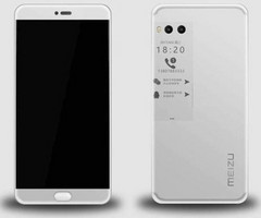Meizu Pro 7 unofficial render shows secondary screen on the back