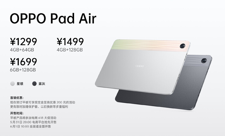 OPPO launches the Pad Air...
