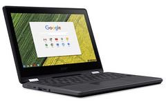 Acer Chromebook Spin 11 (R751T) rugged convertible for educational use