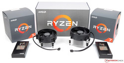 The new AMD desktop CPUs: Ryzen 5 2600 and Ryzen 7 2700