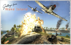 EA DICE reimagines Wake Island 17 years on from its original release. (Image source: EA)