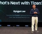 Hyogun Lee during the Samsung Tizen Developer Conference 2017 keynote