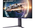The LG UltraGear 27GR95QE-B is finally orderable in the UK. (Image source: LG)