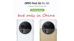 According to a leaker, Oppo is apparently not planning a global launch for the rather interesting flagship camera phone Oppo Find X6 Pro.