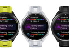 The Forerunner 965 will come in three colours with interchangeable watch bands. (Image source: Happy Run)