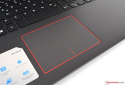 Touchpad of the Dell G5 15 5587
