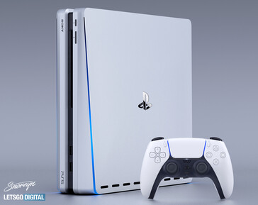 PlayStation 5 concept design. (Image source: Snoreyn/LetsGoDigital)