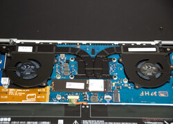Dual fans in the Galaxy Book Pro 360 15-inch