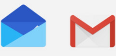 Google Inbox and Gmail logos, Inbox app going down in March 2019 (Source: Google - The Keyword)