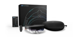 The Commercial Suite version of Microsoft&#039;s HoloLens costs US$5,000 per unit. (Source: Microsoft)