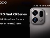 The OPPO Find X9 Pro will feature a 200 MP Hasselblad camera (Image source: Oppo)