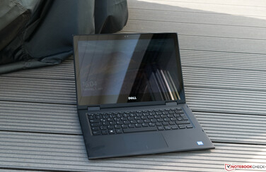 Using the Dell Latitude 3390 outside in the shade