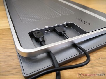 The positioning of the ports do not go well with the design of the kickstand