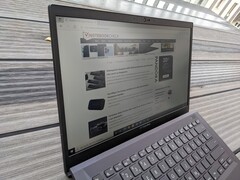 ExpertBook B1 B1400 in outdoor use