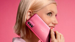 The Nokia G42 5G is available in multiple colours, including this 'So Pink' option. (Image source: Nokia)