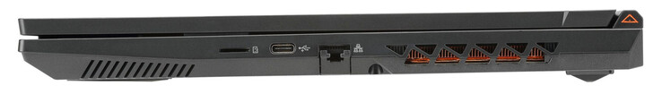 Right: MicroSD card reader, USB 3.2 Gen 2 (USB-C), Gigabit Ethernet
