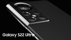 A new Galaxy S22 Ultra render. (Source: LetsGoDigital)
