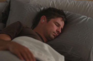 Bode sleepbuds are slim enough to allow people to sleep on their side. (Source: Bose)