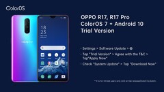 These OPPO phones now have an Android 10 beta program. (Source: Twitter)