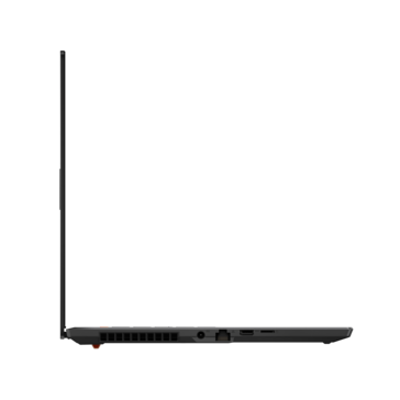 Asus Vivobook Pro 16X - Black - Left Ports. (Image Source: Asus)