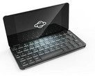 The Gemini PDA is the size of a large smartphone, but it acts like a notebook with its included keyboard. (Source: Planet Computer)