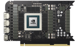 RTX 4090 FE reference PCB with AD102 GPU. (Image: Nvidia)