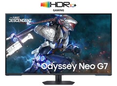 The First Descendant on the Odyssey Neo G7 (Source: Samsung)