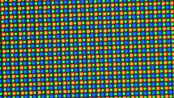 Sub-pixel array (foldable display)