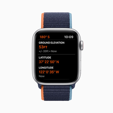 The Watch SE with some new watchOS 7 features. (Source: Apple)