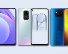 The Global and Europe variants of the Xiaomi Mi 10T Lite, Redmi Note 9, and POCO X3 NFC should get the MIUI 12.5 update soon. (Image source: Xiaomi - edited)