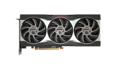 AMD&#039;s lowest rung card of this generation, the Radeon RX 6800, features the exact 16 GB VRAM as the flagship RX 6900 XT. (Image Source: AMD)