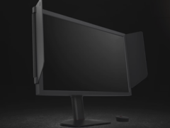 The BenQ Zowie XL2540X+ (pictured) comes bundled with a DisplayPort cable, HDMI cable, S Switch, and Shielding hood. (Image source: BenQ)