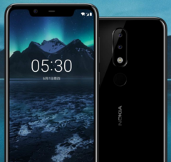 The notched Nokia X5 is official, but could roll out globally as the 5.1 Plus. (Source: Nokia)