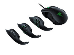 The side panels connect to the mouse body via a 4x4 pin array. (Source: Razer)
