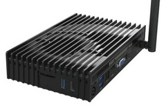 The fanless case features radiator fins to disipate heat. (Source: MeLE)