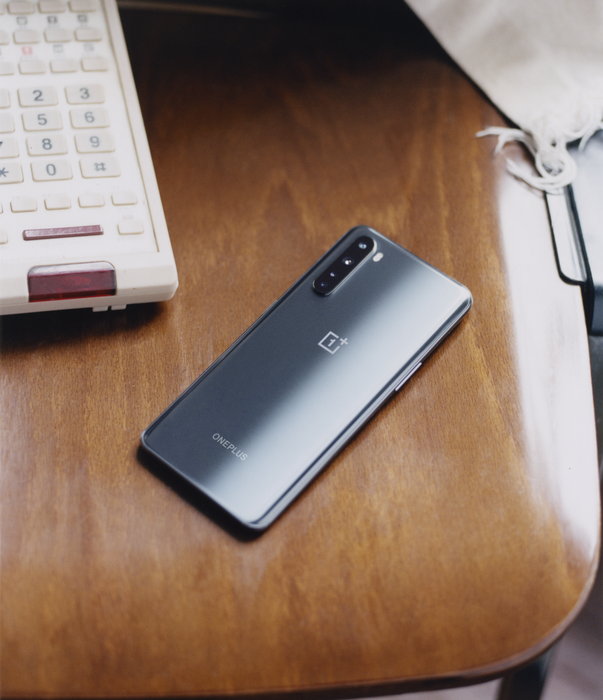 The OnePlus Nord in Gray Onyx. (Image source: OnePlus)