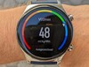The watch displays the VO2max value only after a workout
