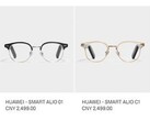 Some of the Huawei smart glass variants. (Source: GizmoChina)