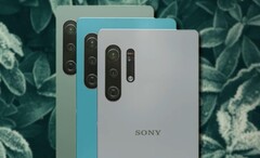 A fan-made concept of the Sony Xperia 1 V shows it with additional camera equipment. (Image source: PEACOCK &amp; Unsplash - edited)