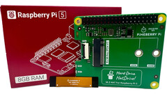 Pineberry Pi debuts Top and Bottom HatDrive for Raspberry Pi 5 SBC (Image source: Pineberry)