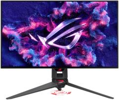 The ROG Swift OLED PG27AQDP arrives with a resolution of 2,560 x 1,440 and a 480 Hz refresh rate (Image source: Asus)