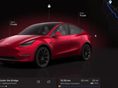 Model Y with AMD chip gets Cybertruck visualizations (image: Tesla)