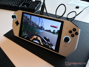 Ready-to-play prototype unit running F1 2019 directly off Steam
