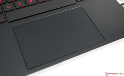 The ClickPad in the HP Omen 15