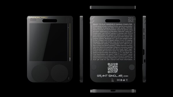 The GamerCard has multiple ports on the right side. (Image source: Grant Sinclair)
