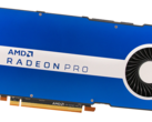 AMD Radeon Pro W6800 based on Navi 21 offers 32 GB GDDR6 VRAM. (Image: Radeon Pro W5500 via AMD)