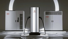 BYD aims to have a network of 4,000 1MW EV charging stations in the near future. (Image source: BYD/Weibo)