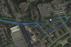 GPS test: RugGear RG655 - Loop