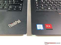 ThinkPad E495 (on the left) vs. E490 (on the right)