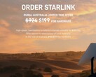 Rural Australia recently got Starlink equipment deal (image: SpaceX)